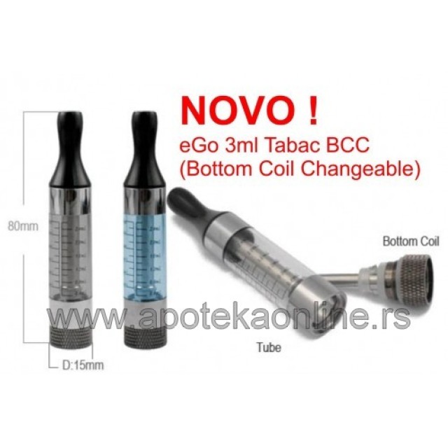 eGo 3ml TABAC BCC KLIROMIZER